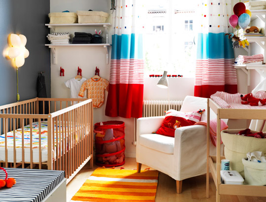 Cenagal planes Profesión Habitaciones para bebes Ikea